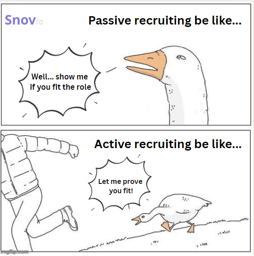 Diferencia entre reclutamiento activo y pasivo