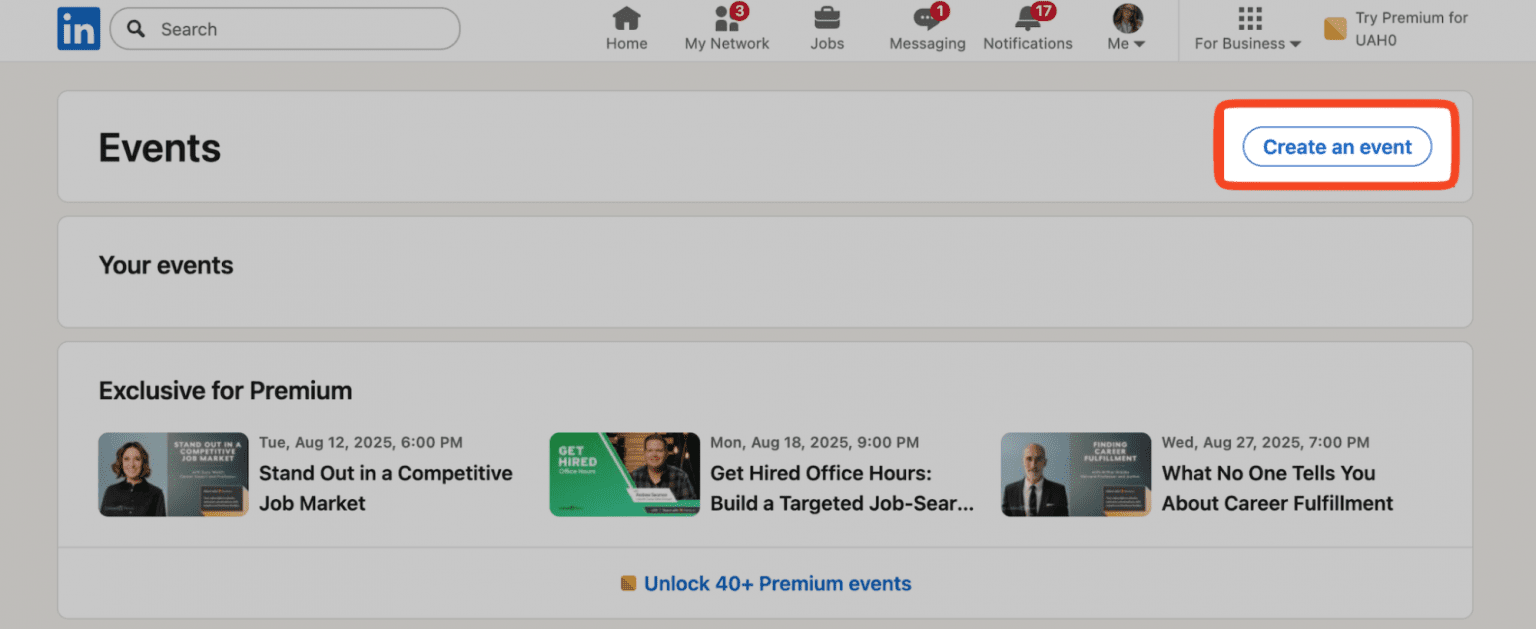 How to use LinkedIn events for marketing and lead generation