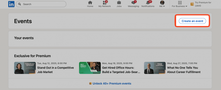 How to use LinkedIn events for marketing and lead generation
