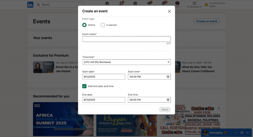 How to use LinkedIn events for marketing and lead generation