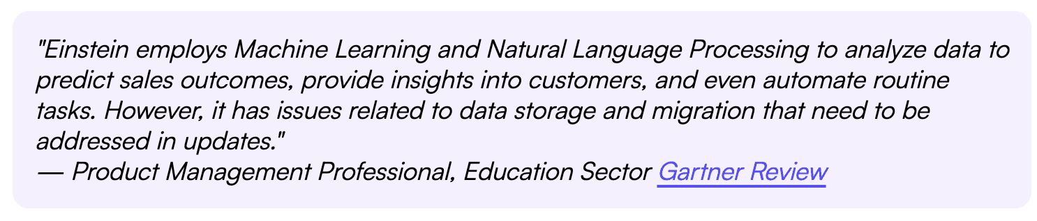 AI-powered sales tools for analytics and deal management – Salesforce Einstein review