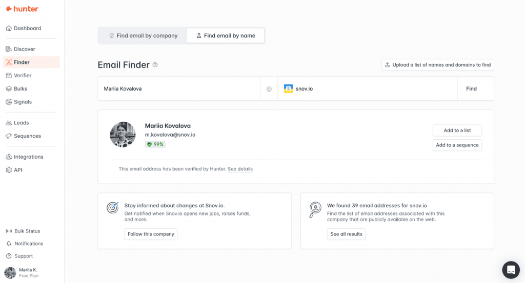 Hunter.io Review 2026: Features, Pricing, My Honest Experience