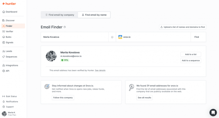 Hunter.io Review 2026: Features, Pricing, My Honest Experience