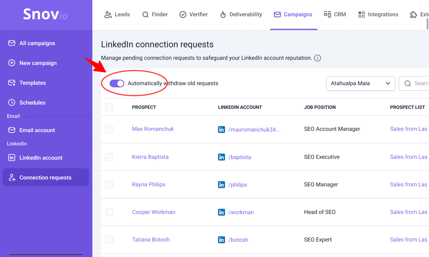 Eliminar automáticamente tus solicitudes de conexión en LinkedIn