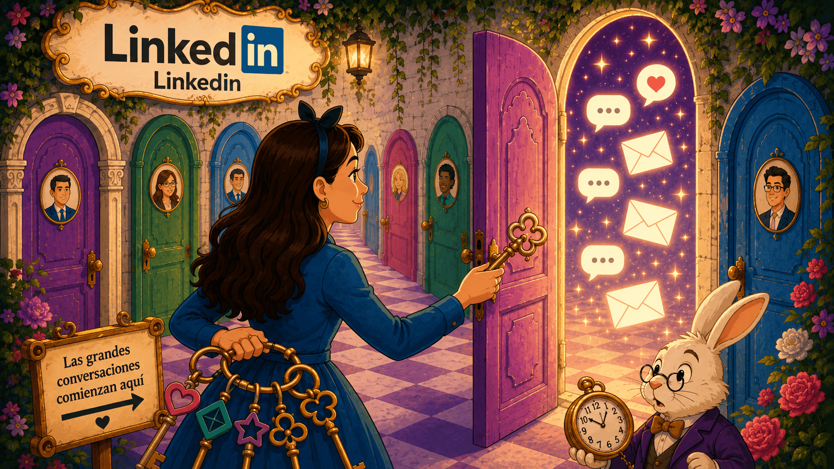 Plantillas de mensajes de venta en LinkedIn