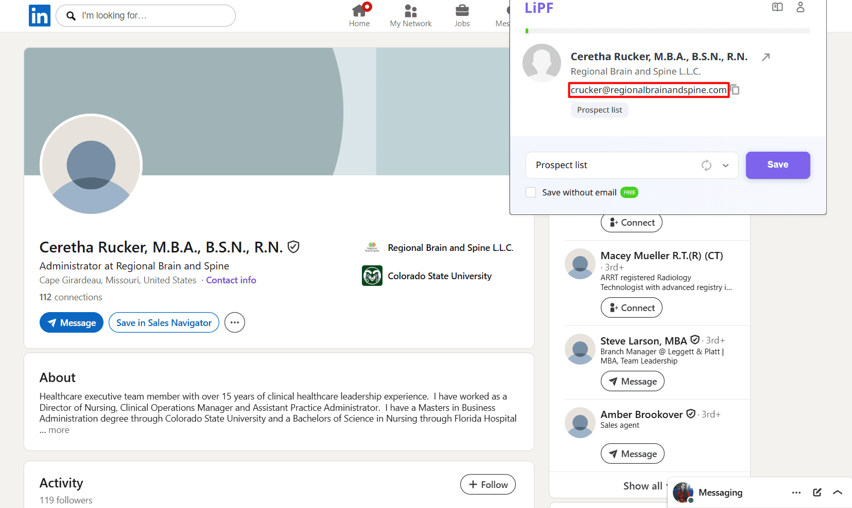 How to get business email addresses from LinkedIn with Snov.io's LinkedIn Email Finder