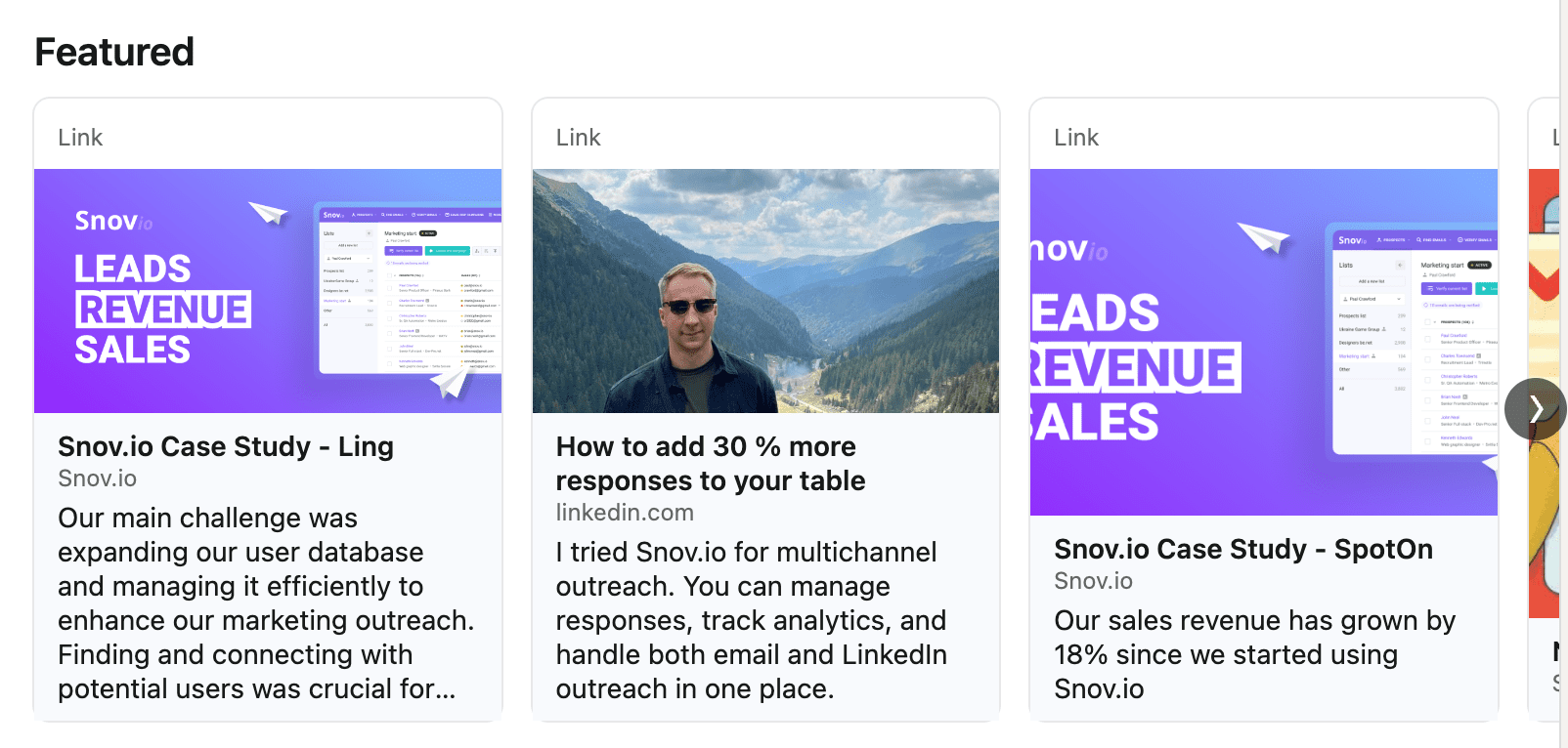 Ajouter des études de cas à un portfolio LinkedIn