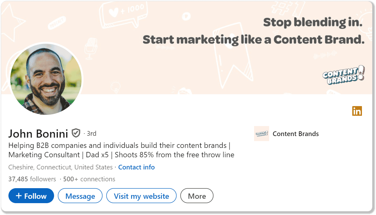 John Bonini sur LinkedIn