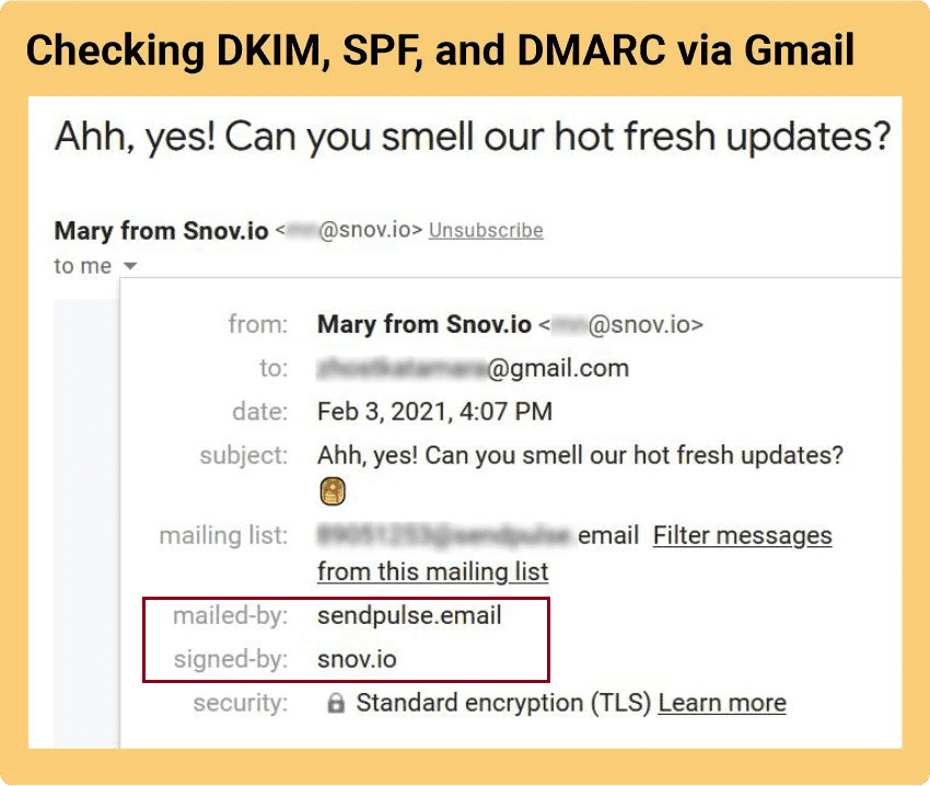 jak sprawdzić DKIM, SPF i DMARC za pomocą Gmaila