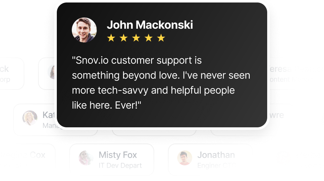 Support that goes extra mile