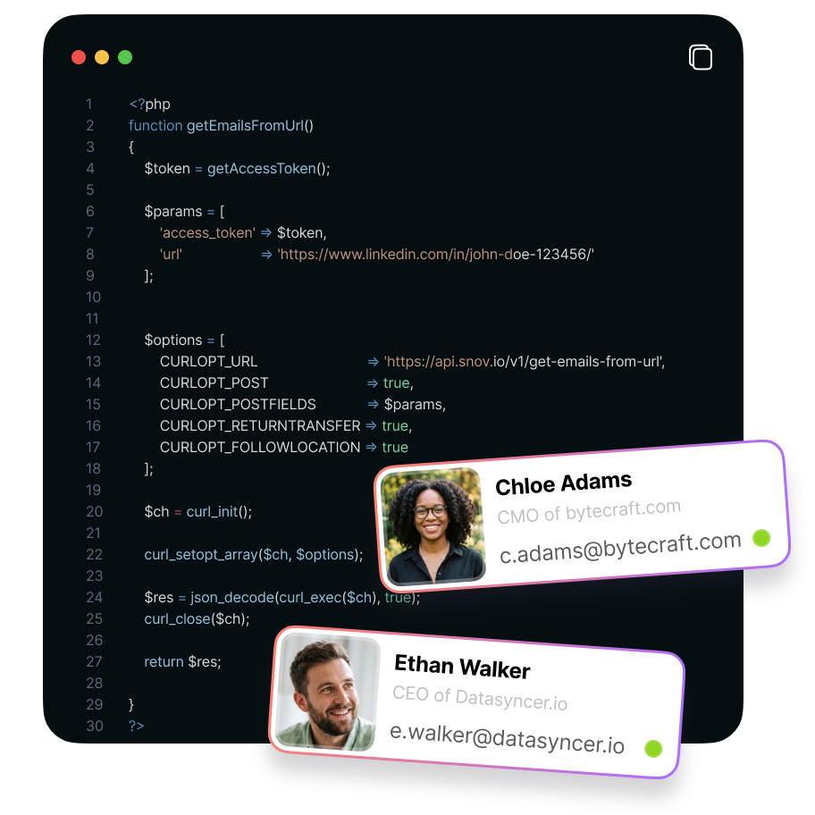 Email Finder API