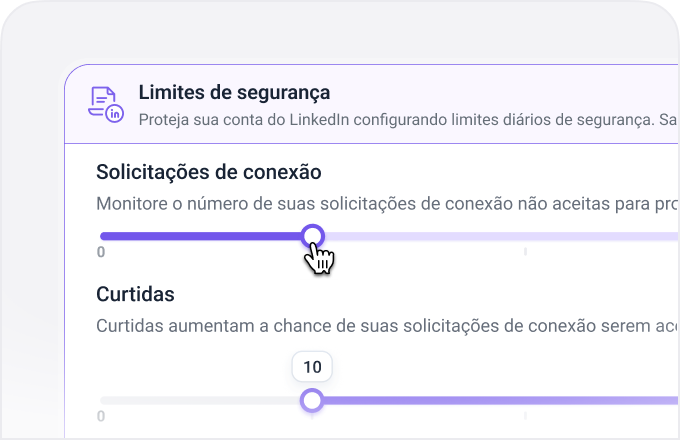Configurable activity limits