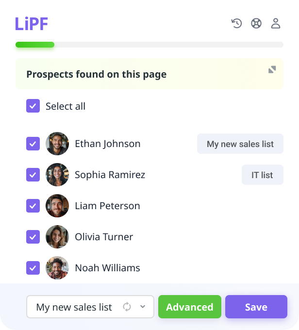 Li prospect finder