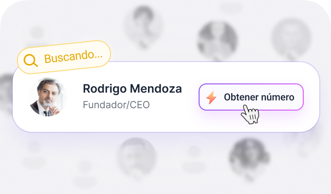 Inicia la búsqueda del número de teléfono