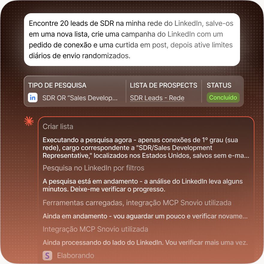 Faça outreach no LinkedIn
