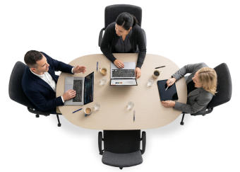 Solution partners working together