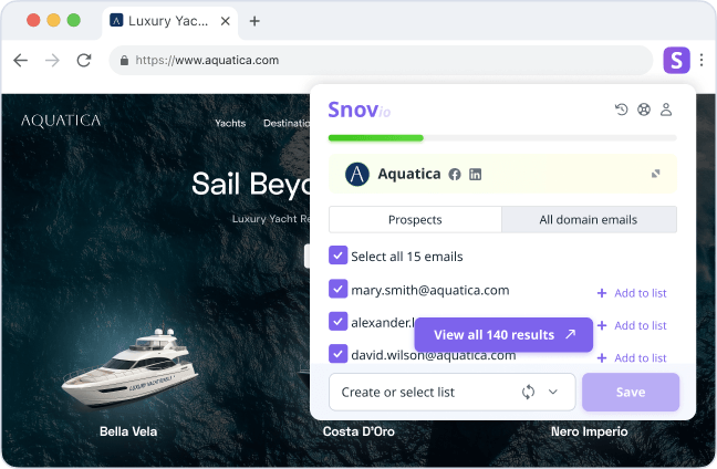 Snov.io Email Finder for Chrome