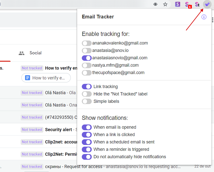 Como rastrear seus e-mails enviados na sua conta do Gmail