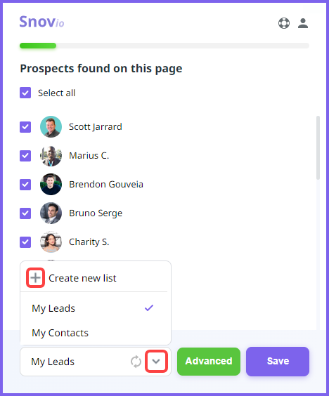 chrome webstore prospect list from google maps