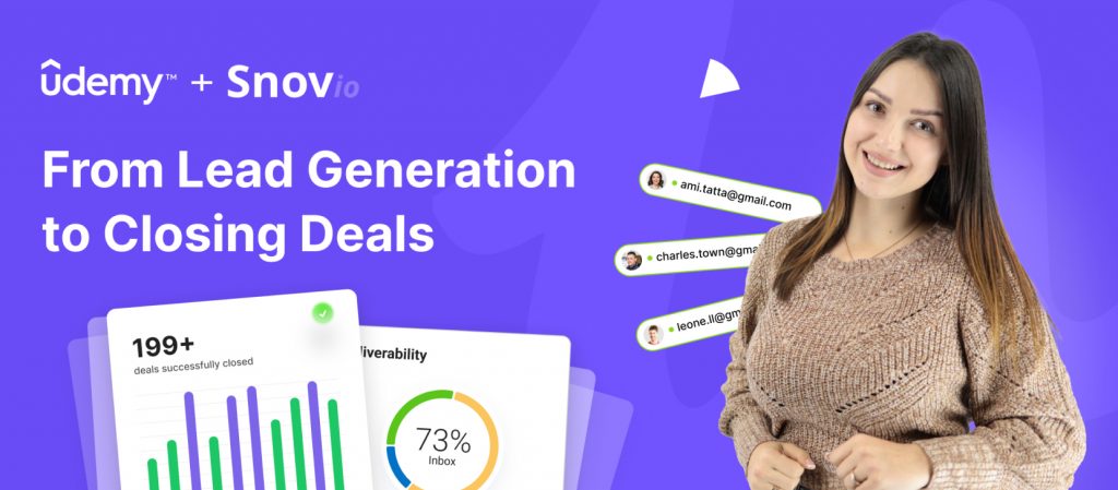 Snov.io Academy: From Lead Generation to Closing Deals