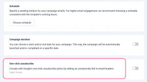 Snov.io - How to add a one-click unsubscribe to your emails