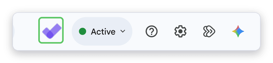 Email Tracker icon in the Gmail toolbar